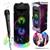 KARAOKE PARTY SPEAKER CON MICROFONO