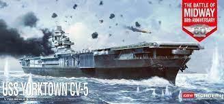 PORTAEREI USS YORKTOWN CV-5 KIT 1/700