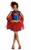 COSTUME SUPERGIRL 3/4 ANNI