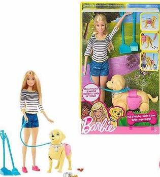 BARBIE A SPASSO CON I CUCCIOLI