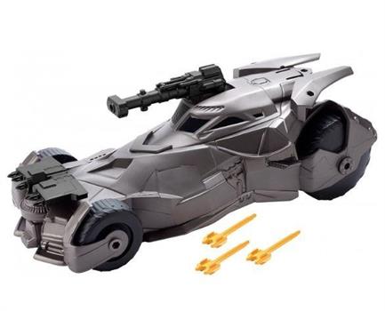 JUSTICE LEAGUE BATMOBILE CON CANNONE