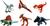 JURASSIC WORLD DINOSAURI COLPO SELVAGGIO