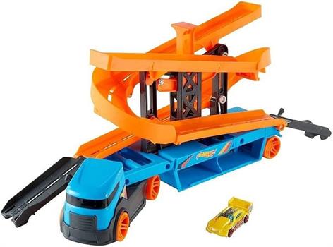 HOTWHEELS TRASPORTATORE SOLLEVA E LANCIA