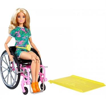 BARBIE SEDIA A ROTELLE NEW