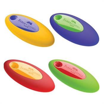 GOMMA OVALE ERGONOMICA BICOLORE