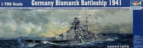 NAVE BISMARCK 1941 KIT 1/700