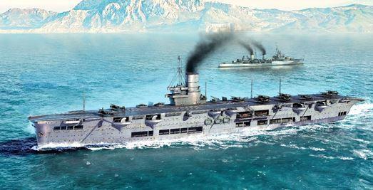 NAVE HMS ARK ROYAL 1939 KIT 1/700