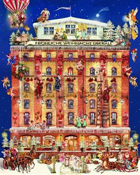 CALENDARIO AVVENTO CASA NATALIZIA