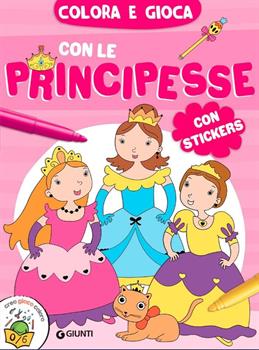 ALBUM COLORA E GIOCA CON LE PRINCIPESSE