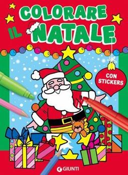 ALBUM COLORARE IL NATALE CON STICKERS