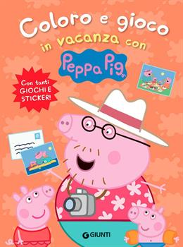 LIBRO COLORO&GIOCO IN VACANZA CON PEPPA