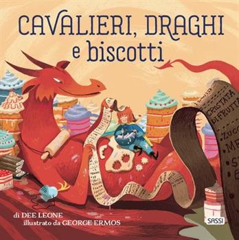 LIBRO CAVALIERI, DRAGHI E BISCOTTI