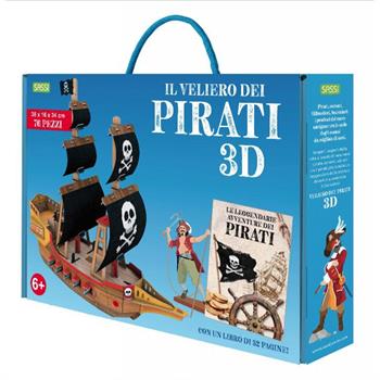 LIBRO IL VELIERO DEI PIRATI 3D