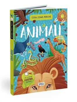 LIBRO COSA, COME, PERCHE': ANIMALI