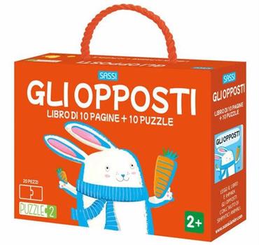 LIBRO + 10 PUZZLE 2PZ GLI OPPOSTI