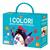 LIBRO + 10 PUZZLE 2PZ I COLORI