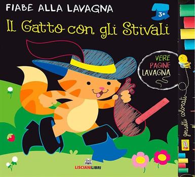 FIABE ALLA LAVAGNA GATTO CON GLI STIVALI
