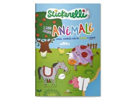 LIBRO STICKERELLI AMICI ANIMALI