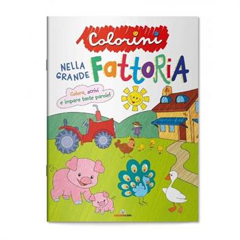 LIBRO COLORINI GRANDE FATTORIA