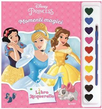 LIBRO ACQUERELLO PRINCIPESSE DISNEY