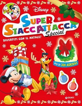 LIBRO SUPER STACCATTACCA NATALE DISNEY