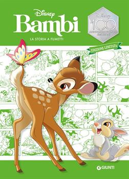 LIBRO BAMBI STORIA A FUMETTI