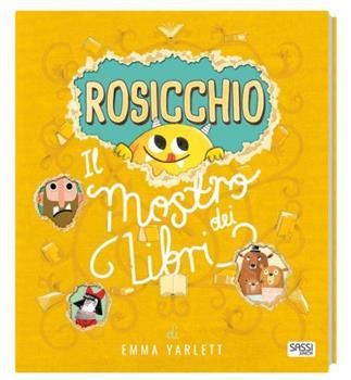 LIBRO ROSICCHIO IL MOSTRO DEI LIBRI