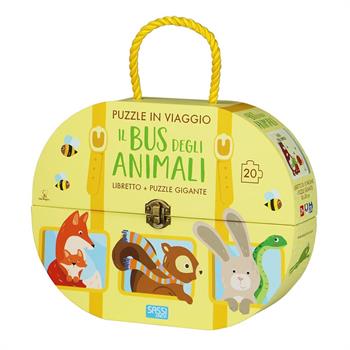 LIBRO+PUZZLE IL BUS DEGLI ANIMALI