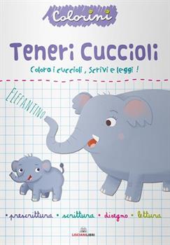 LIBRO COLORINI TENERI CUCCIOLI
