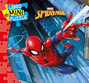 LIBRO MINI PUZZLE MARVEL SPIDER-MAN