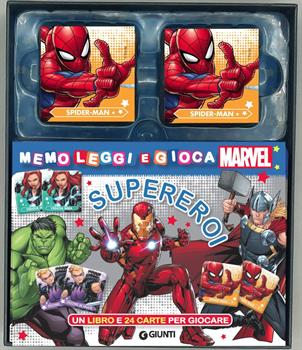 LIBRO MEMO LEGGI E GIOCA SUPEREROI
