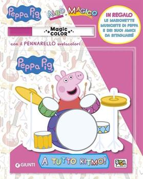LIBRO ALBO MAGICO PEPPA A TUTTO RITMO
