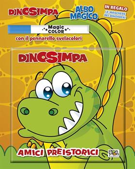 LIBRO ALBO MAGICO DINOSIMPA AMICI