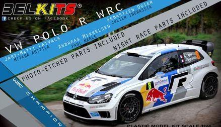 AUTO VW POLO R WRC KIT 1/24