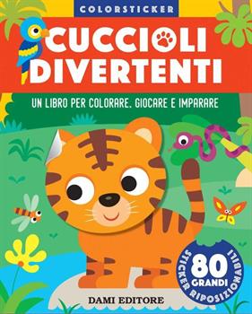 LIBRO CUCCIOLI DIVERTENTI COLOR STICKER