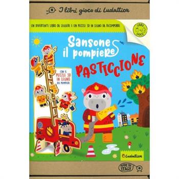 LIBRO GIOCO SANSONE POMPIERE PASTICCIONE
