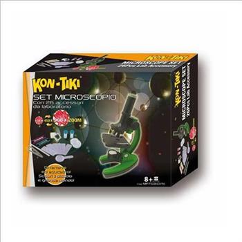 SET MICROSCOPIO CON 26 ACCESSORI