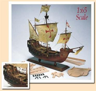 NAVE CARAVELLA SANTA MARIA KIT 1/65
