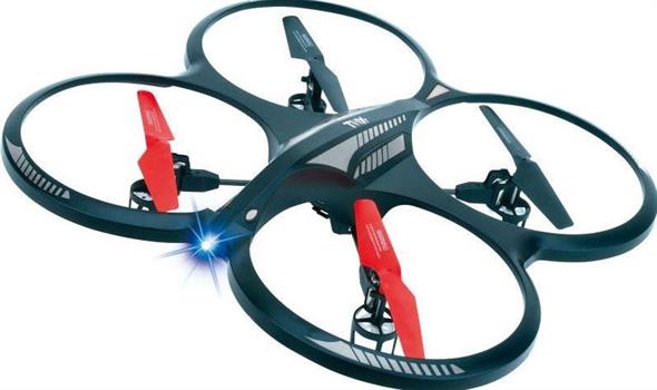 QUADRICOTTERO R/C X-DRONE C/CAMERA
