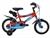 BICICLETTA BIMBO HERO ROSSA/BLU 12''