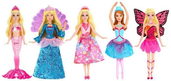 BARBIE FAIRYTALE CHECKLANE ASSORTITE