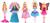BARBIE FAIRYTALE CHECKLANE ASSORTITE