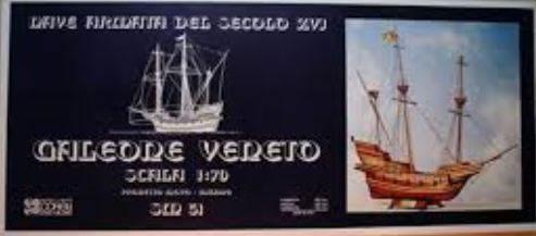 NAVE GALEONE VENETO KIT IN LEGNO 1/70