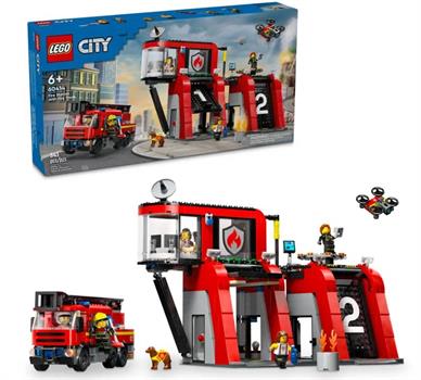 CITY CASERMA DEI POMPIERI E AUTOPOMPA