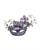 MASCHERA DECORATA IN LILLA