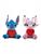 STITCH O ANGEL PELUCHE CON CUORE CM 30