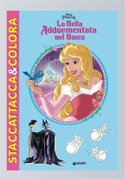 LIBRO LA BELLA ADDORMENTATA STACCATTACCA&COLORA
