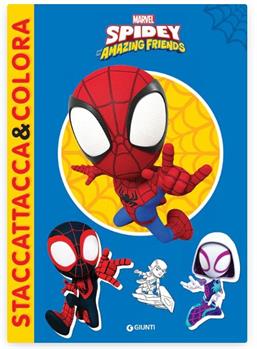 LIBRO SPIDEY STACCATTACCA&COLORA