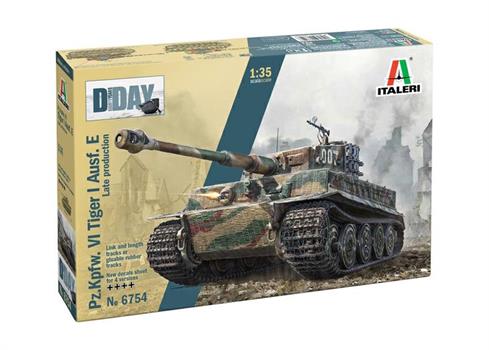 CARRO ARMATO TIGER I KIT 1/35
