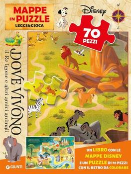 LIBRO SUPERPUZZLE DELLE MAPPE DISNEY